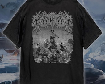 God Of War T-Shirt, Metal Unisex Video Game Merch
