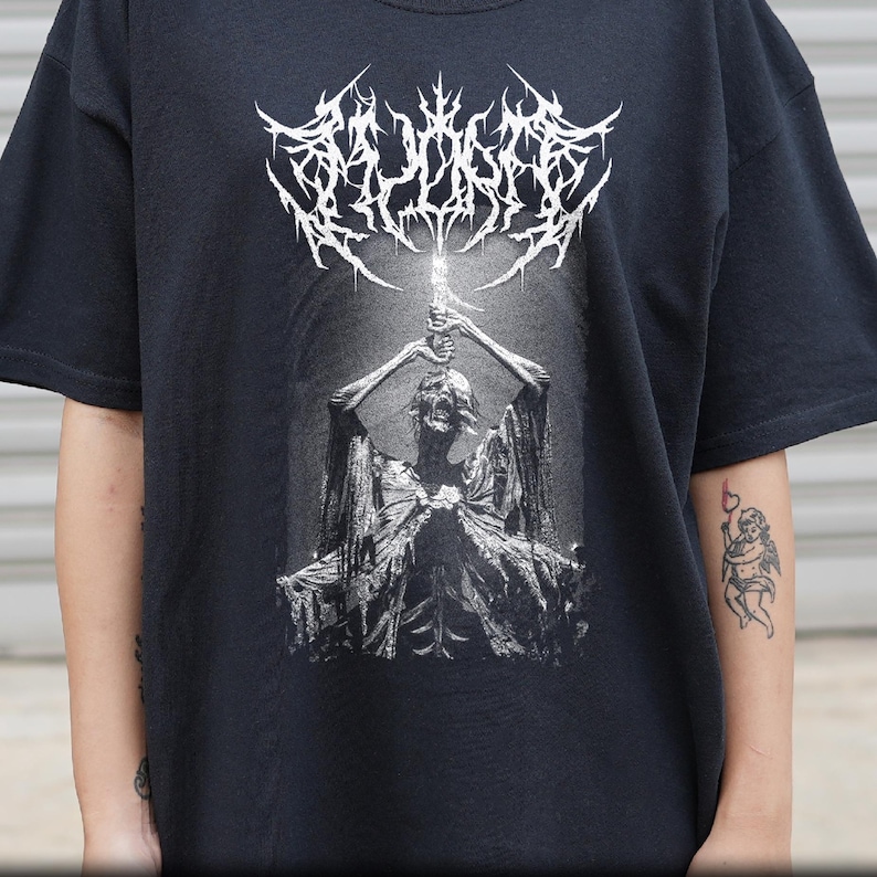 Shadow of the Erdtree T-Shirt, Midra Elden Ring FromSoftware Unisex Metal Style Game Shirt image 3