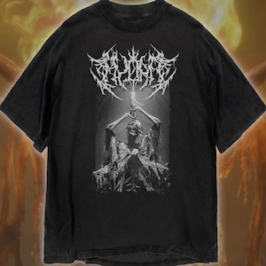 Schatten des Erdtree T-Shirt, Midra Elden Ring von Software Unisex Metal Style Spiel Shirt