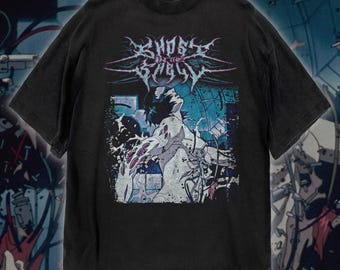 Ghost In The Shell Metal T-Shirt, Unisex Anime Manga Merch