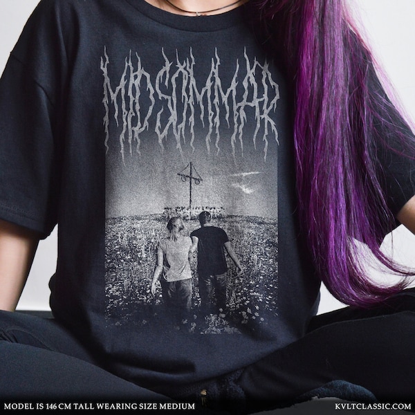 Midsommar 2019 T-Shirt, Metal Band Style Unisex Midsommar Movie Tee