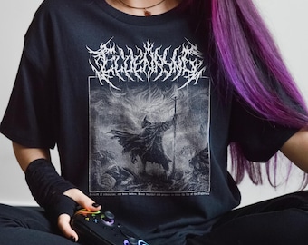 Elden Ring Nightreign T-Shirt, FromSoftware Unisex Metal Band Style Video Game Shirt