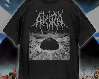 Akira T-Shirt, Unisex Black Metal Anime Merch