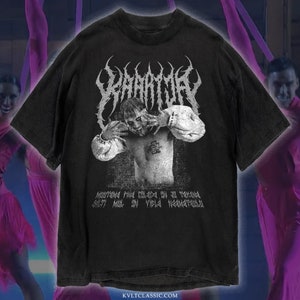 Kaarija Black Metal T-Shirt, Eurovision Song Contest Unisex Band Tee