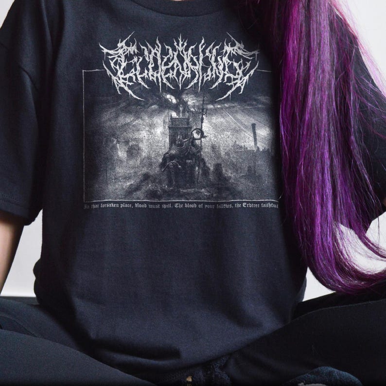 Shadow of the Erdtree T-Shirt, Elden Ring FromSoftware Unisex Metal Style Game Shirt image 1