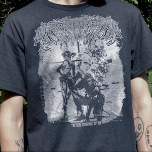 Metal Gear Solid T-shirt, unisex metalhead-gåva, vintage-videospelskläder