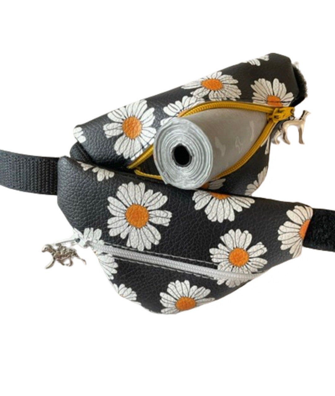 Daisy Pouch Dog Poop Wristband Carrier - Etsy