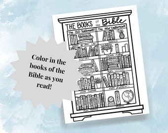 Books of the Bible Coloring Page