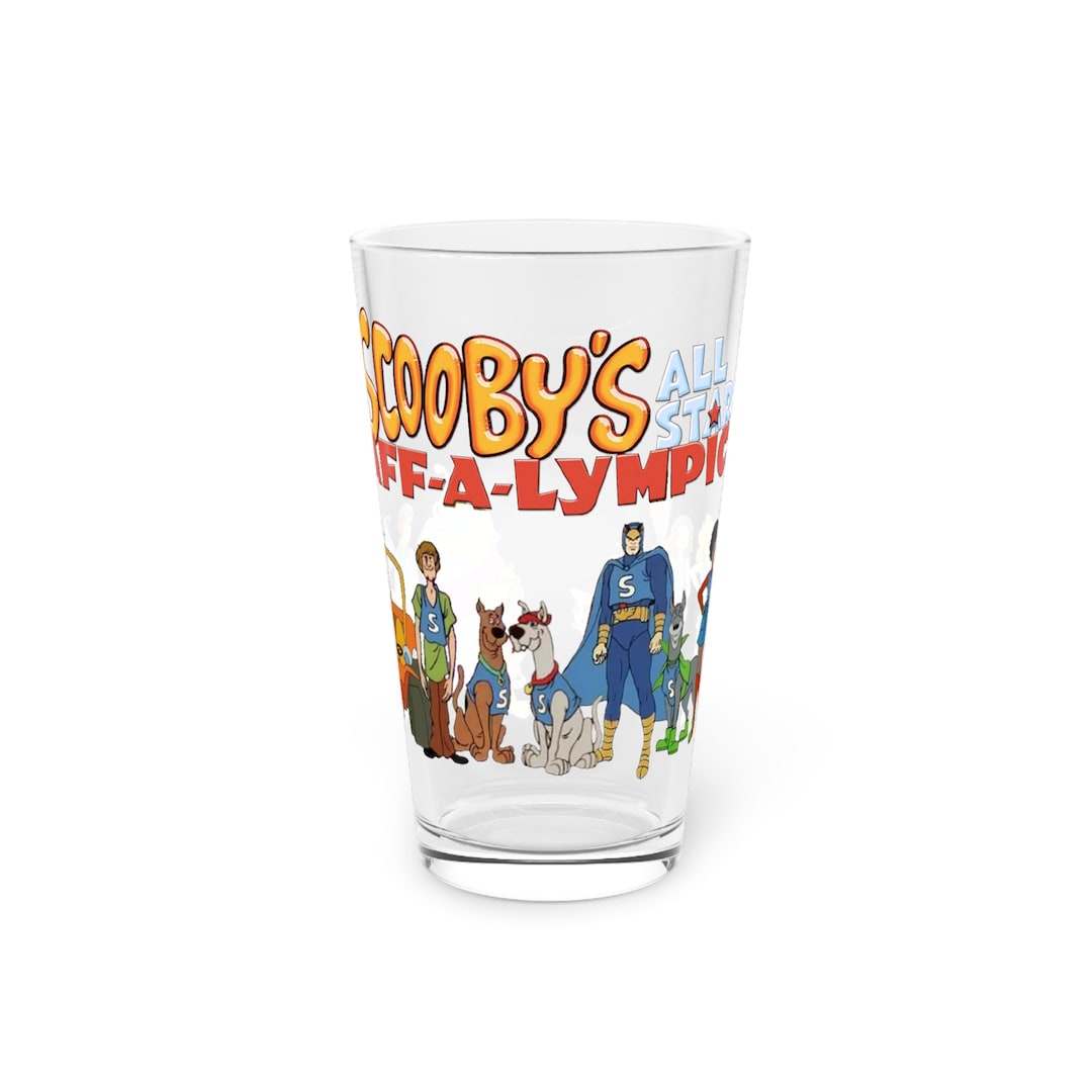 Scooby's All-star Laff-a-lympics Pint Glass, 16oz the Scooby Doobies ...
