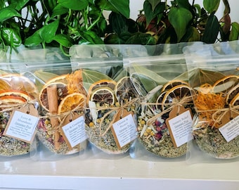 Juego de ollas aromáticas para hierbas: Sanación energética, fragancia para el hogar.