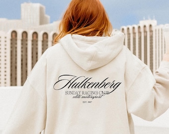 Sudadera con capucha de Nico Hulkenberg para F1, merchandising de piloto de Fórmula 1, sudadera de Gran Premio, jersey de Fórmula 1, regalo para fans de la F1, diseño del Club de Pilotos n.º 2