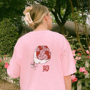 Comfort Color, Pierre Gasly, F1 Racing Tee, Formula 1 Merch, Motorsport Fan Top, Race Car Driver Clothing, Rose Bouquet Design
