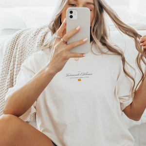 Minimalist Fernando Alonso Aston Martin Comfort Color Graphic T-shirt, Formula One Driver, Pretty F1 Aesthetic Racing Shirt