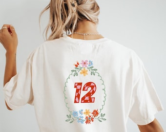 Comfort Color, Kimi Antonelli, Colorful Floral, Formula 1, Racing, Graphic, Pretty, F1, Aesthetic, Shirt