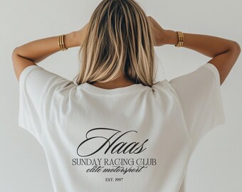 Haas F1 Shirt, Formula 1 Team Merch, Grand Prix Shirt, Formula One T-shirt, F1 Fan Gift, Comfort Color, Driver's Club 2