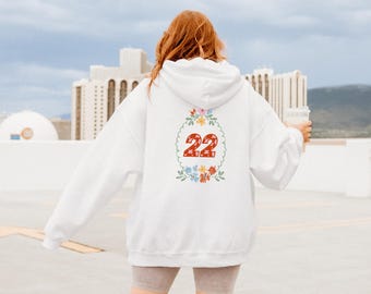 F1 Graphic Hoodie, Yuki Tsunoda, Unisex Sweatshirt, Cozy Hooded Jumper, Pretty F1 Pullover, Racing Fan Merch, Colorful Floral Design