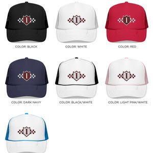 F1 Trucker Hat, Checo Perez, Embroidered Foam Trucker Hat, Formula 1 Hat, Driver Merch, Motorsports Fans, F1 Racing Cap image 9