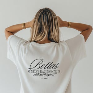 Comfort Color, Valtteri Bottas, Sunday Racing Club, Driver&#39;s Club 2, Formula 1 Driver, Graphic, Pretty, F1, Formula 1, Shirt