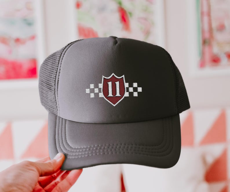 F1 Trucker Hat, Checo Perez, Embroidered Foam Trucker Hat, Formula 1 Hat, Driver Merch, Motorsports Fans, F1 Racing Cap image 7