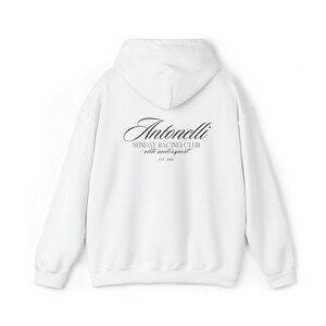 Kimi Antonelli F1 Hoodie, Formula 1 Driver Merch, Grand Prix Sweatshirt, Formula One Pullover, F1 Fan Gift, Driver's Club #2 Design image 4