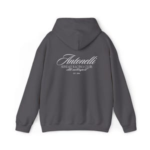 Kimi Antonelli F1 Hoodie, Formula 1 Driver Merch, Grand Prix Sweatshirt, Formula One Pullover, F1 Fan Gift, Driver's Club #2 Design image 6