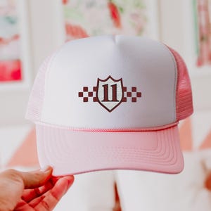 F1 Trucker Hat, Checo Perez, Embroidered Foam Trucker Hat, Formula 1 Hat, Driver Merch, Motorsports Fans, F1 Racing Cap image 6