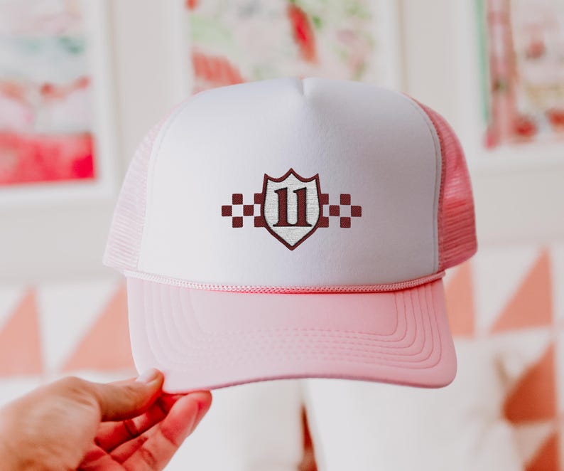 F1 Trucker Hat, Checo Perez, Embroidered Foam Trucker Hat, Formula 1 Hat, Driver Merch, Motorsports Fans, F1 Racing Cap image 6