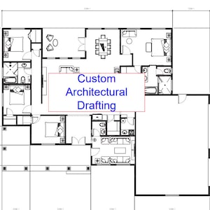 Op maat gemaakt architectonisch ontwerp, huisplantekening, plattegrondindeling of woningtoevoeging