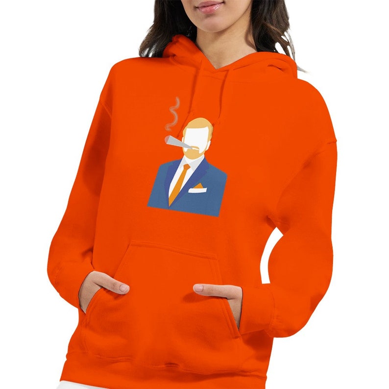 Oranje Koningsdag Willy Hoodie KINGSDAY kleding afbeelding 6