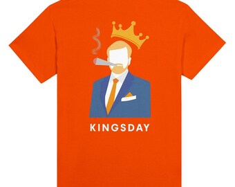 Oranje Koningsdag T-shirt | Kingsday Willy