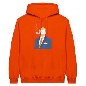 Orange King's Day Willy Hoodie KINGSDAY clothing image 3