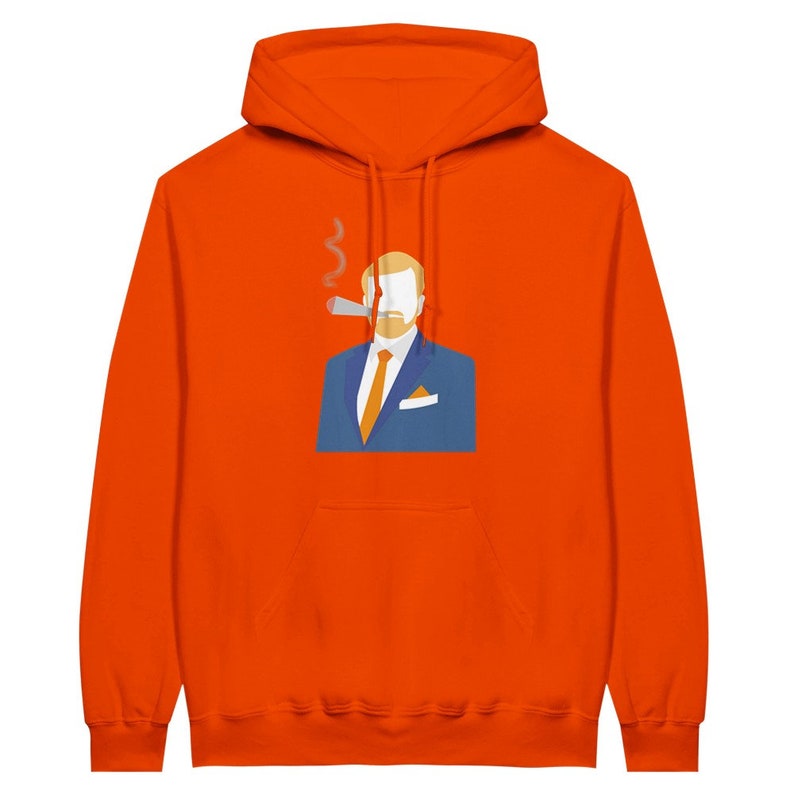 Oranje Koningsdag Willy Hoodie KINGSDAY kleding afbeelding 3