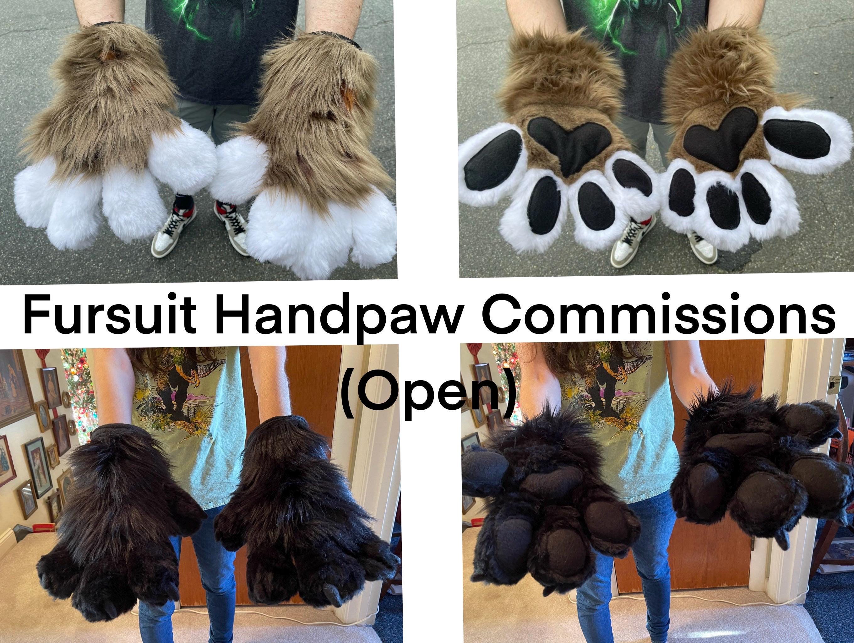 Fursuit Handpaw Commissions (open) - Etsy