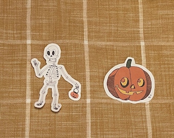 Halloween and Fall themed Stickers