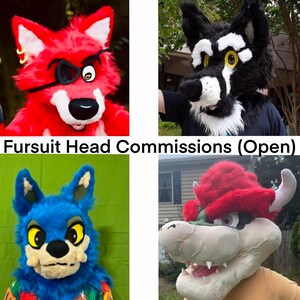 Fursuit Head Commissions (Open)