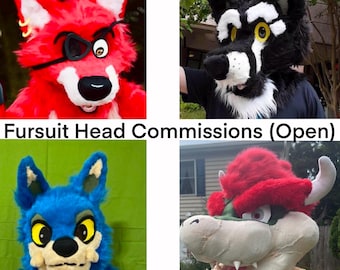 Fursuit Head Commissions (Open)