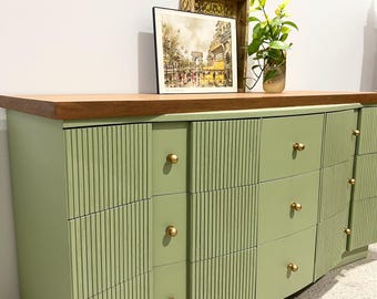 sea green dresser 18 Sea foam green furniture ideas