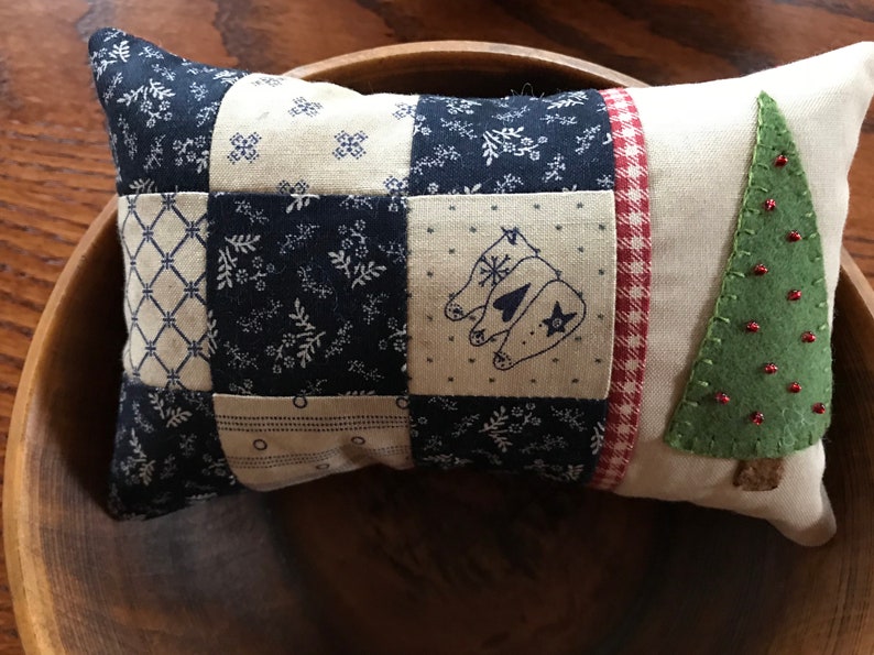 Kit Sweet And Simple Christmas Tree Bowl Filler Wool Etsy