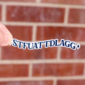 Stfuattdlagg ステッカー、Kindle ステッカー、Bookish ブック ステッカー、Smut smutty デカール、Spicy ブック ステッカー、防水、ミニマリストの面白いステッカー