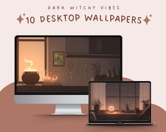 Dark witchy vibes witchcore laptop wallpapers whimsigoth dark wallpapers dark aesthetic witch wallpapers lofi aesthetic 4k moody wallpapers