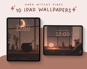 Witchcore ipad wallpapers dark witchy vibes wallpaper for tablets dark aesthetic lofi background dark wallpapers lofi art witchy aesthetics