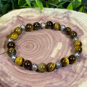 Gorgeous Tigers Eye Handmade Stretch Bracelet