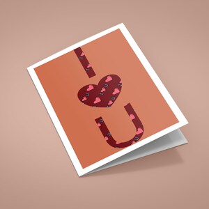 Tarjeta de San Valentín "Te amo", Luz