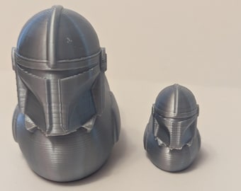 Figurka kaczki mandaloriańskiej