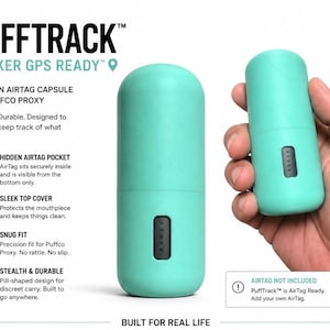 PuffTrack AirTag capsule for Puffco Proxy Core