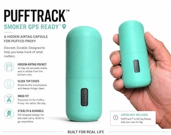 PuffTrack AirTag capsule for Puffco Proxy Core
