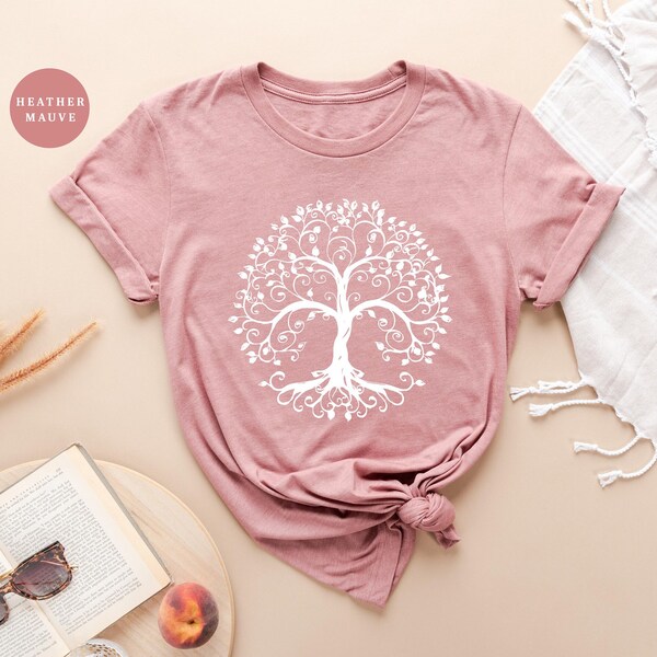 Tree Of Life Shirt, Nature TShirt, Tree Lover Tee, Adventure Gift, Plant T-shirt, Nature Lover Gifts, Mountain Shirts, Gnarled Tree Tee