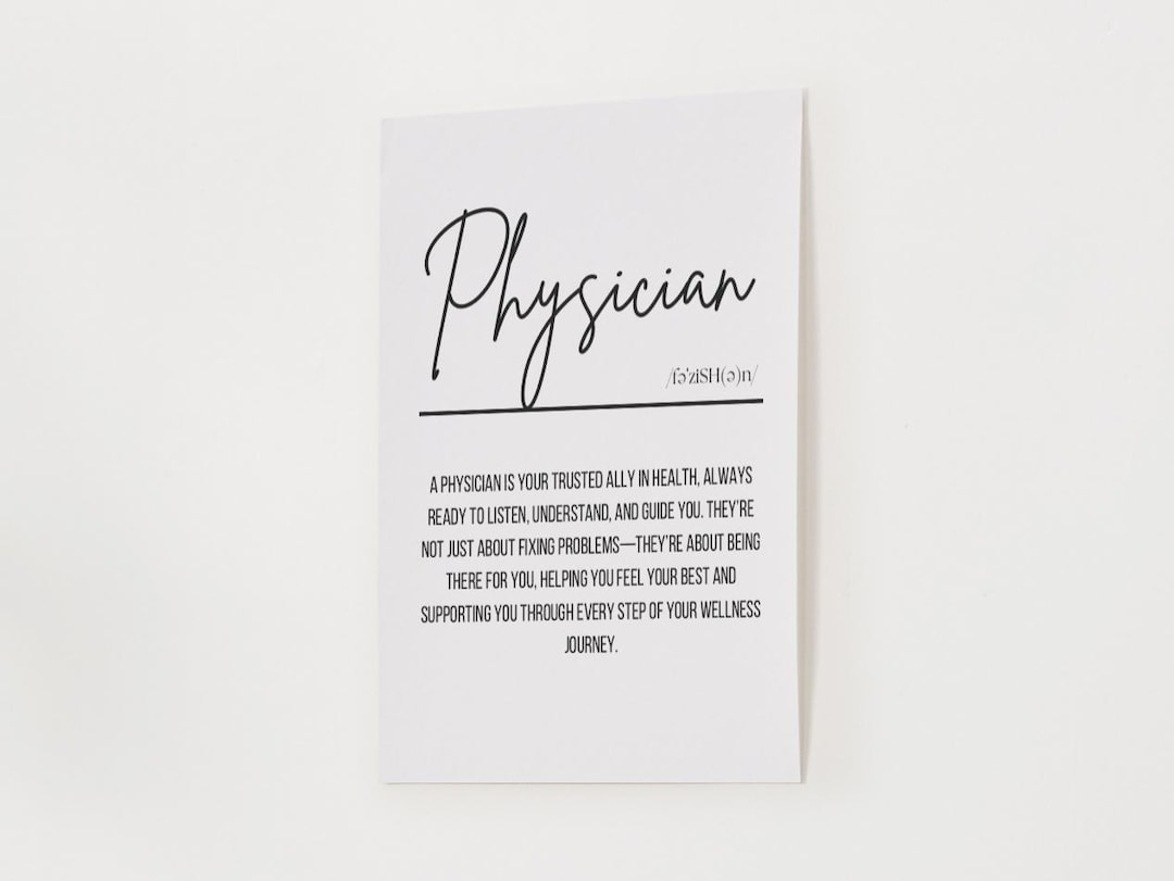 PHYSICIAN DEFINITION MEANING visual data 5