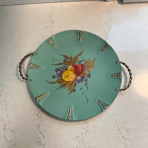 Vintage Handpainted Tray