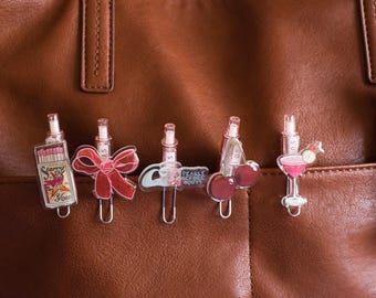 Kawaii roze balpen: acryl bedelpen voor dagboeken